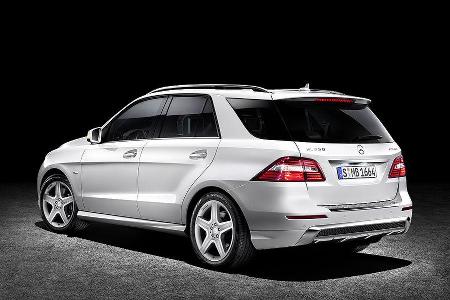 Mercedes M-Klasse, Heck