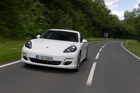 Porsche Panamera Diesel, Frontansicht, Front Porsche Panamera Diesel, Frontansicht, Front