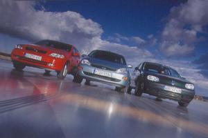 Ford Focus 1.6i 16 V, Opel Astra 1.6 16 V, VW Golf&nbsp;1.6