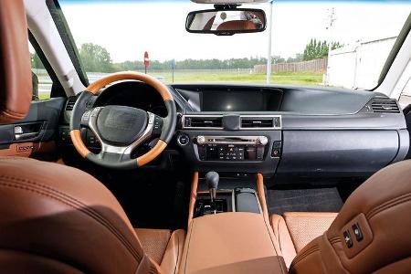 Lexus GS Hybrid, Cockpit, Innenraum, Lenkrad