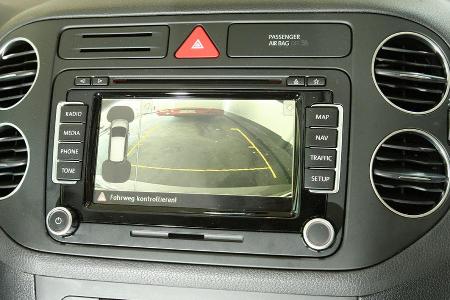 VW Golf Plus 1.6 TDI BMT, Bildschirm