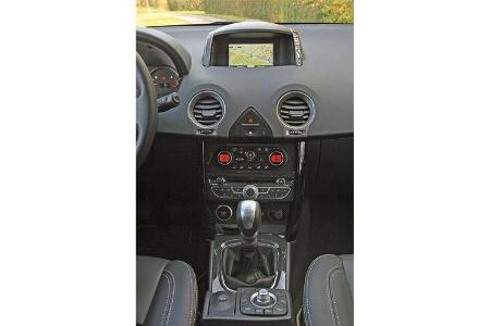 Renault Koleos dCi 175, Mittelkonsole