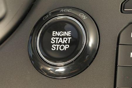 Kia Rio 1.2 Spirit, Start-Stopp-Knopf