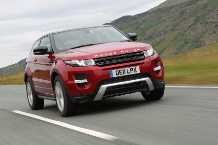 Range Rover Evoque 2.0 Si4, Frontansicht, Kühlergrill Range Rover Evoque 2.0 Si4, Frontansicht, Kühlergrill