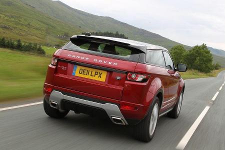 Range Rover Evoque 2.0 Si4, Heck, Rückansicht