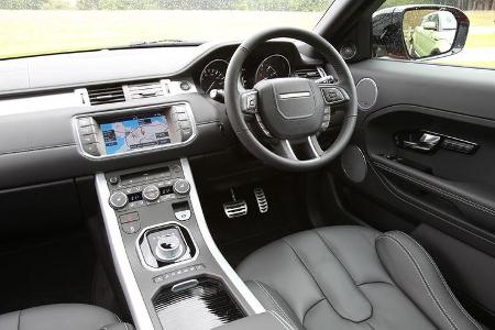 Range Rover Evoque 2.0 Si4, Cockpit, Lenkrad
