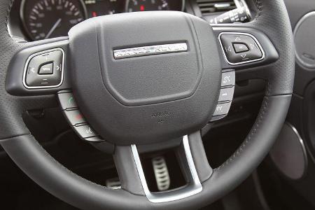 Range Rover Evoque 2.0 Si4, Lenkrad, Detail