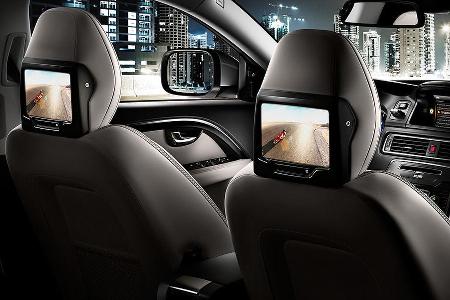 Volvo XC 70 Innenraum, Bildschirme