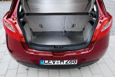 Mazda 2 1.3, Kofferraum