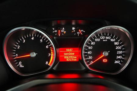 Ford Mondeo Flexifuel LPG, Instrumente