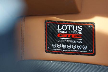 Lotus Evora GTE, Emblem