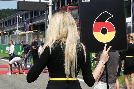 Grid Girls - GP Belgien 2016