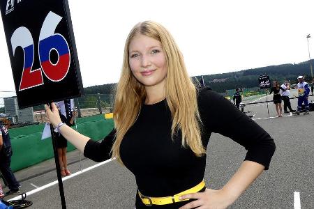 Grid Girls - GP Belgien 2016