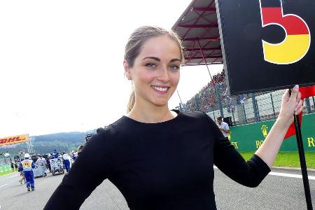 Grid Girls - GP Belgien 2016