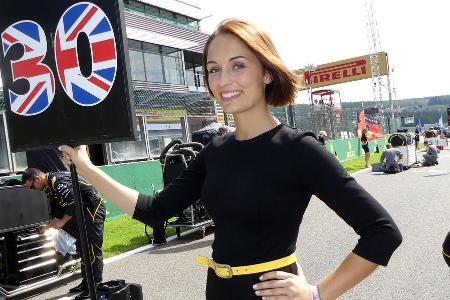 Grid Girls - GP Belgien 2016