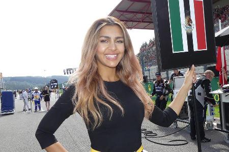 Grid Girls - GP Belgien 2016