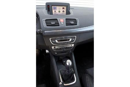 Renault Mégane Grandtour GT, Mittelkonsole