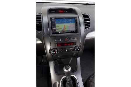 Kia Sorento, Mittelkonsole, Navigationssystem
