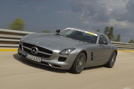 Nardo Highspeed-Test 2010, Mercedes SLS AMG