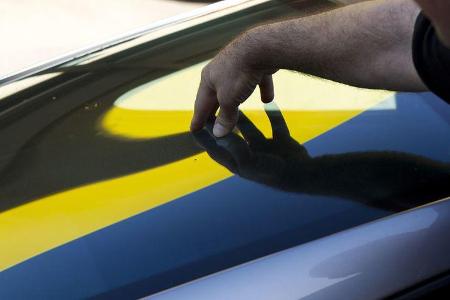 Nardo Highspeed-Test 2010, Porsche 911 GT2 RS, Plexiglas-Heckscheibe