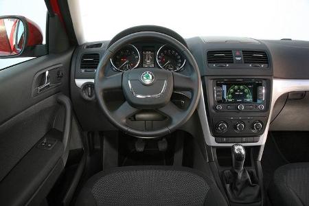 Skoda Yeti, Innenraum, Cockpit