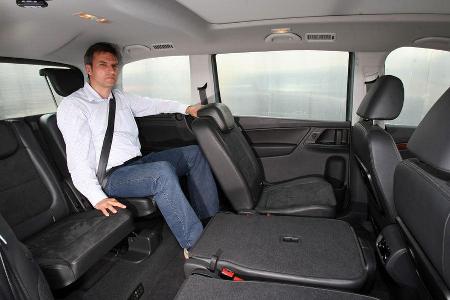 VW Sharan, Rckbank