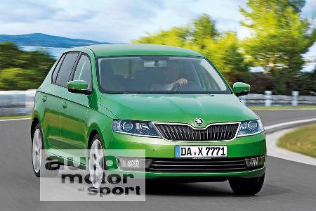 Skoda Fabia, Frontansicht Skoda Fabia, Frontansicht