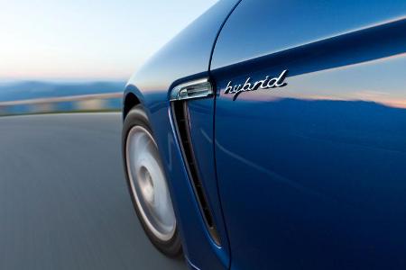 Porsche Panamera S Hybrid, Seite, Vorderrad, Fahrt