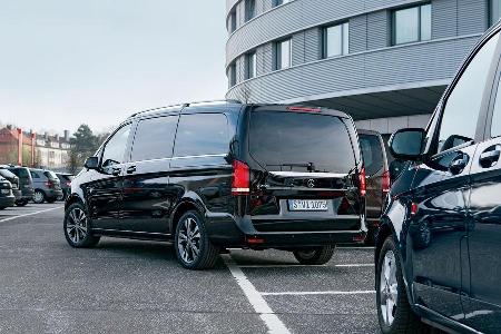 Mercedes V 250 Bluetec, Einparken