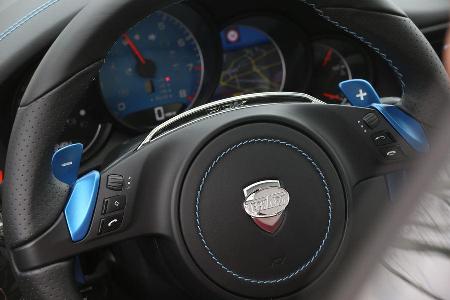 Techart Porsche 911 Turbo S, Lenkrad, Rundinstrumente