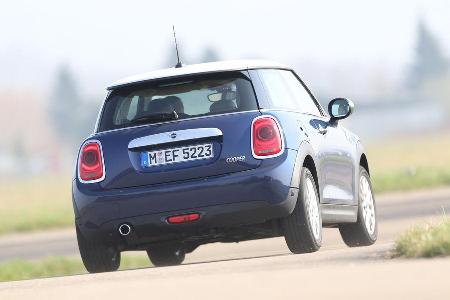 Mini Cooper, Heckansicht