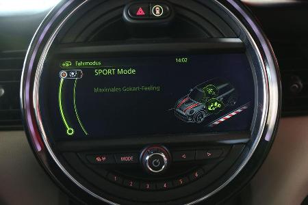Mini Cooper, Rundinstrument, Animation