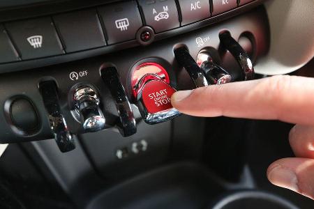 Mini Cooper, Kippschalter, Startknopf