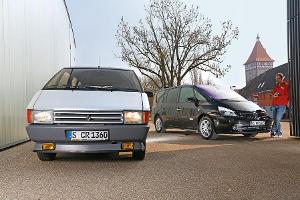 Renault Espace, Modellvarianten, Frontansicht