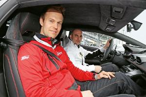 Lamborghini Huracn, Christian Gebhardt, Giorgio Sanna, Cockpit