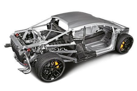 Lamborghini Huracn, Hybrid-Chassis