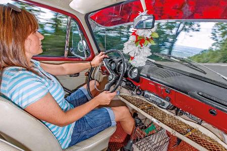 VW 1600 Typ 3, Cockpit, Mandy Opfermann