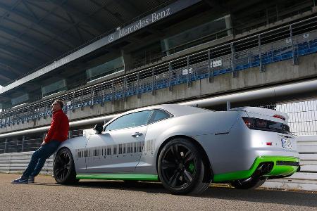 Geiger Chevrolet Camaro ZL1, Heckansicht, Henning Busse