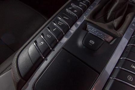 Porsche Macan Turbo, Mittelkonsole, Bedienelemente