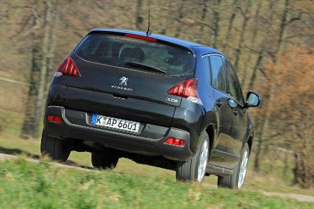 Peugeot 3008 1.6 VTi 120 ACTIVE, Heckansicht