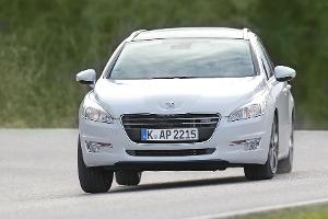 Peugeot 508 SW Blue HDI 180, Frontansicht