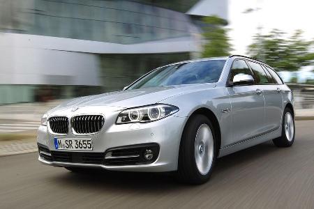 BMW 525d Touring, Frontansicht BMW 525d Touring, Frontansicht