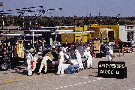 Mercedes 190 E, Nardo, Rekordfahrten