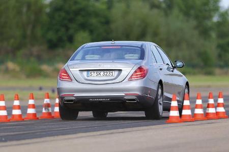 Mercedes S 500 L, Bremstest