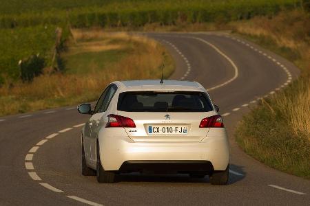 Peugeot 308 125 THP, Heckansicht