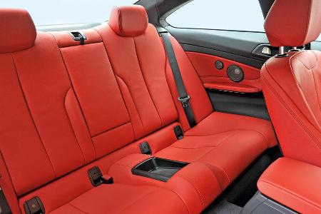 BMW 435i Coup, Rcksitz, Beinfreiheit