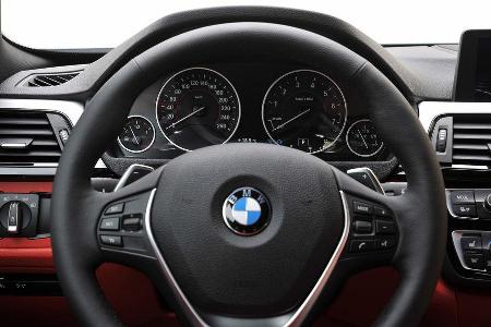 BMW 435i Coup, Lenkrad, Rundinstrumente