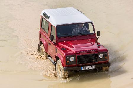 Land Rover Defender 90 TD4 SW, Frontansicht