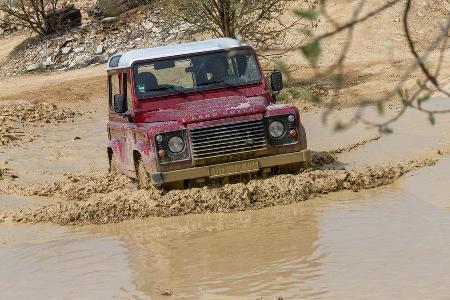 Land Rover Defender 90 TD4 SW, Frontansicht