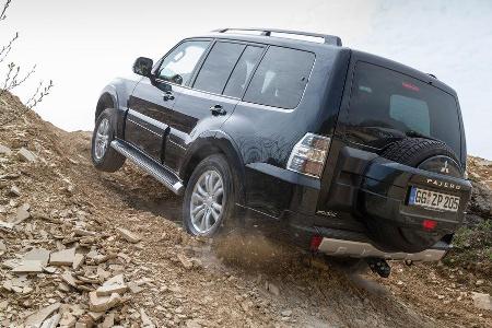 Mitsubishi Pajero 3.2 Di-D, Heckansicht